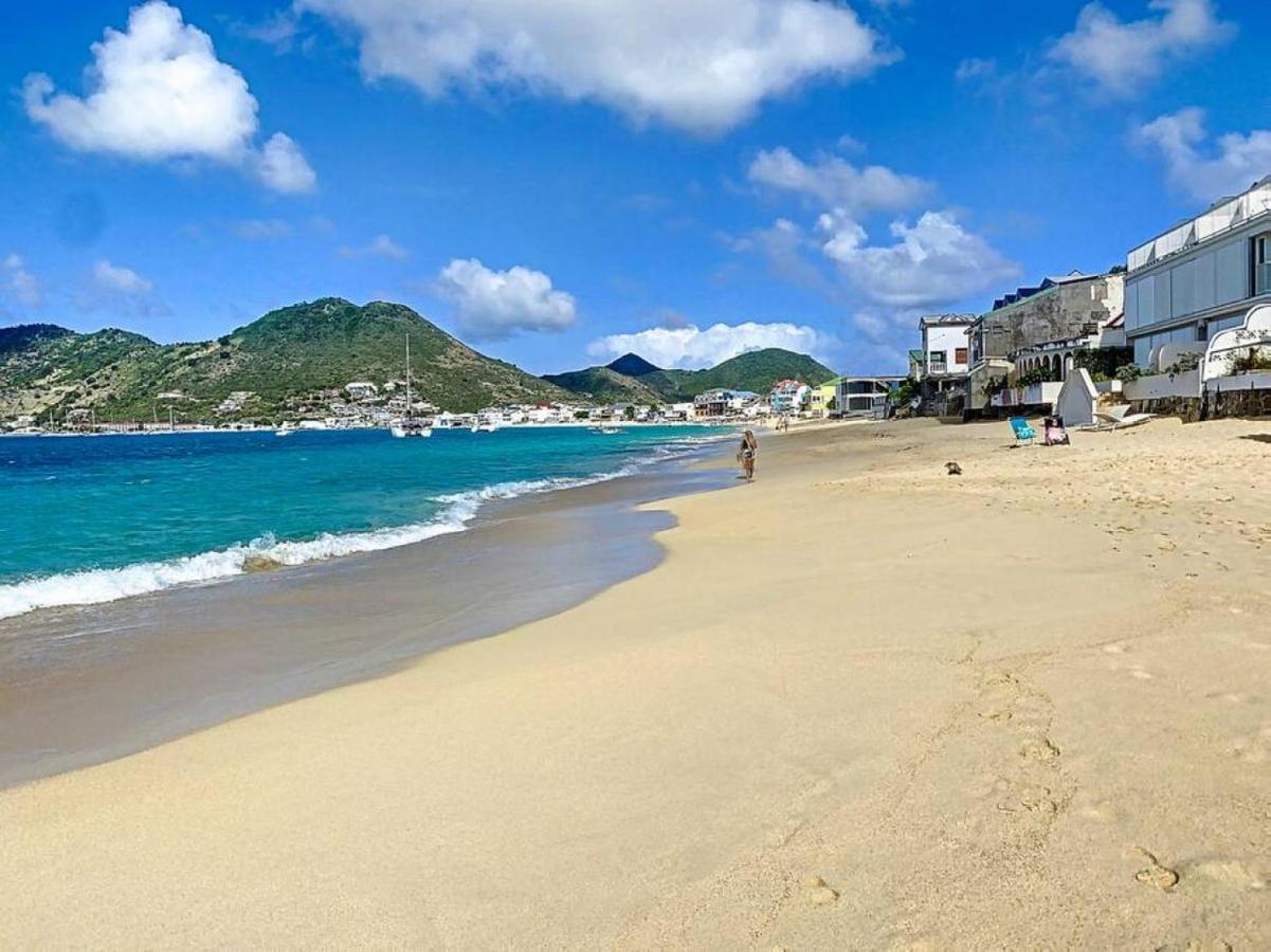 Pavillon Beach 9, Feet In The Water In Grand Case Kültér fotó